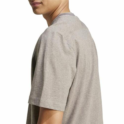Adidas Seasonal Essentials kortærmet T-shirt til mænd - brun/lysegrå (XL)