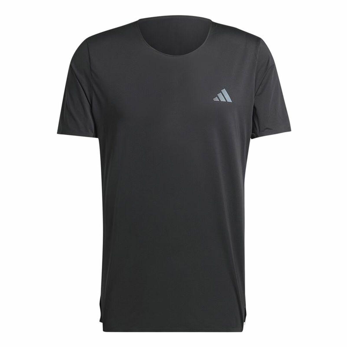 Adidas Adizero Running kortærmet T-shirt til mænd - Sort (S)