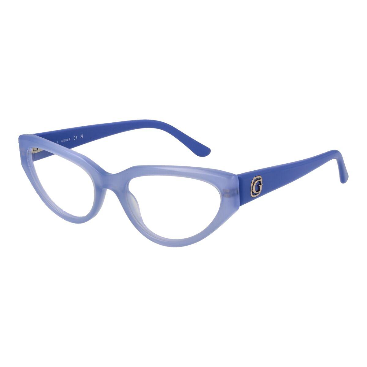 Guess GU50113 53081 brillestel - dame, cat-eye, blå