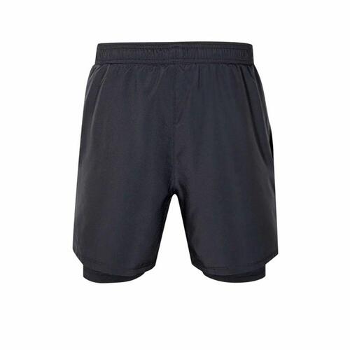 Reebok Athlete Hype 2‑in‑1 løbeshorts til mænd - Sort (M)