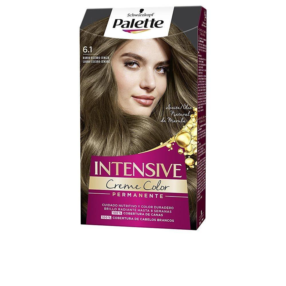 Permanent hårfarve Schwarzkopf Palette Intensive 6.1 Mørk Askeblond
