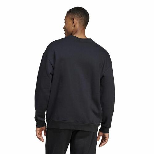 Sweaters uden Hætte til Mænd Adidas Brand Love French Terry Sort M