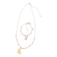 Sæt med Armbånd og Halskæde Inca Collar Y Pulsera Bff Dekorationer (2 stk)