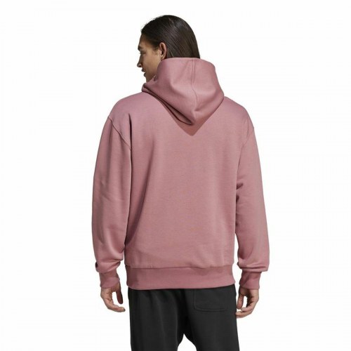 Adidas All Szn Fleece Hoodie herre hættetrøje - Pink, M