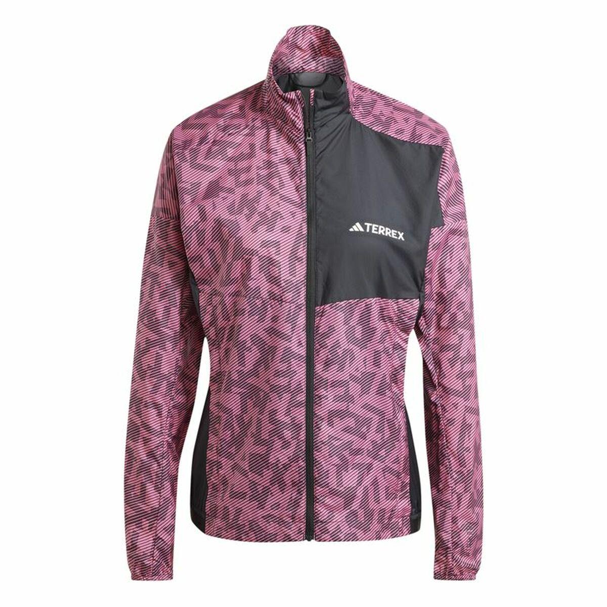Vindblæser Jakke Adidas Terrex Pink S