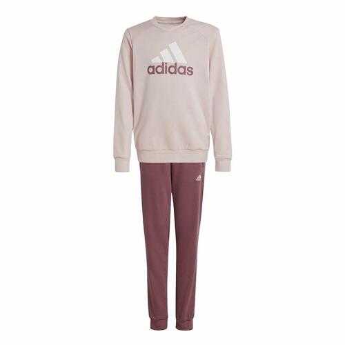 Træningsdragt til kvinder Adidas Essentials Big Logo French Terry Pink 9-10 år