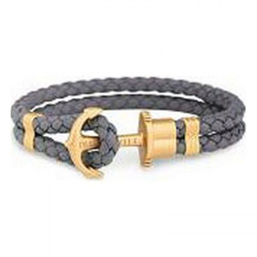 Paul Hewitt unisex armbånd PH-PH-L-GT-SG - 19 cm, læder