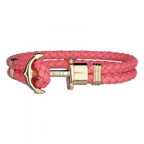 Paul Hewitt unisex læderarmbånd PH-PH-L-G-CB - 19 cm