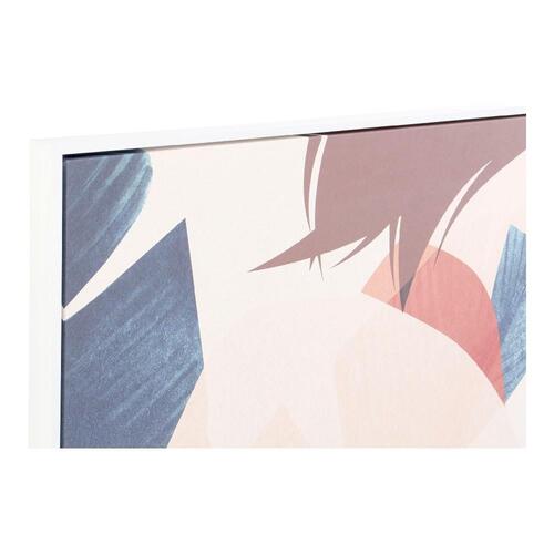 Maleri Woman 83 x 4,5 x 123 cm Dame Tropisk (2 enheder)