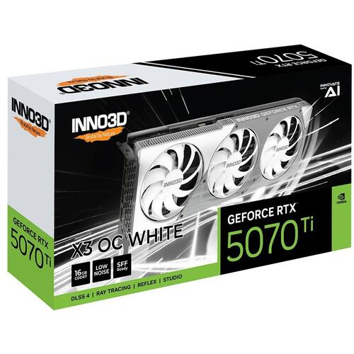 Grafikkort INNO3D N507T316D7X176068W nvidia geforce rtx 5070 ti 16 GB