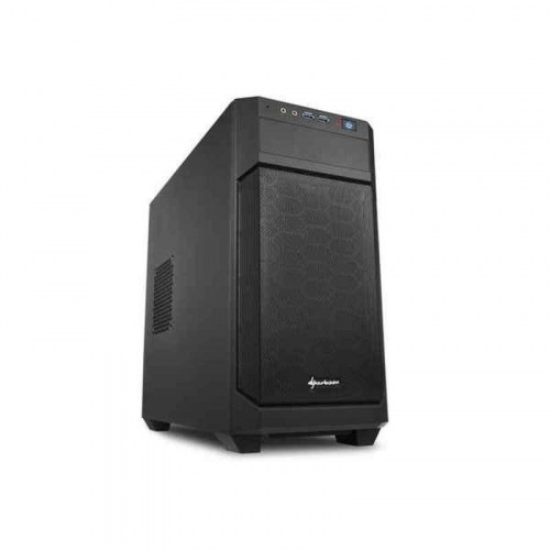 Sharkoon V1000 mikro ATX mini-tower kabinet - sort