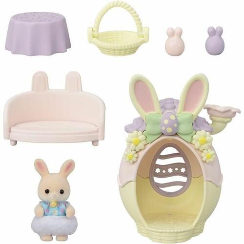 Sæt med dukker Sylvanian Families El escondite del huevo - 5802 Plastik