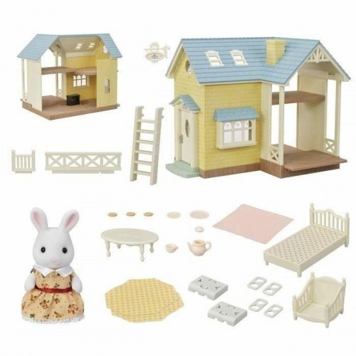 Sylvanian Families 5671 - Hytten med blått tag til dukkehusleg