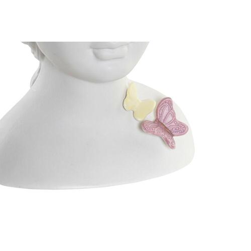 Vase Hvid Porcelæn Moderne (17.5 x 16 x 23 cm)