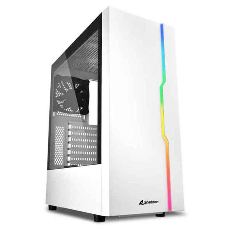 ATX Semi-tårn kasse Sharkoon RGB Slider - Hvid