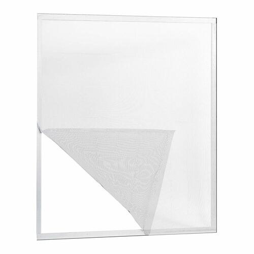 moskitonet IRS Hvid 130 x 150 cm Glasfiber Vinduer klæbende