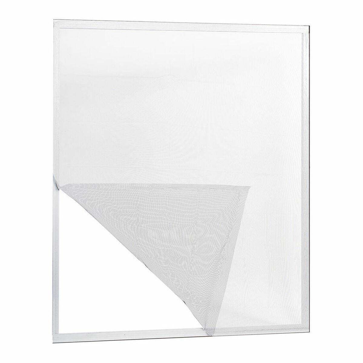 moskitonet IRS Hvid 130 x 150 cm Glasfiber Vinduer klæbende