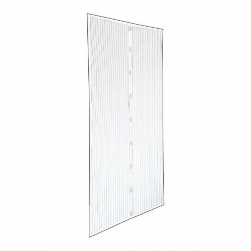 IRC Insektgardin - Hvid 140 × 240 cm, magnetisk dør (2 stk.)