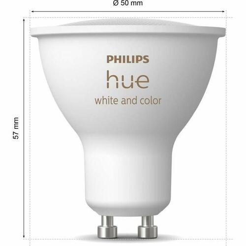 LED-lampe Philips Hvid E GU10 400 lm 2 enheder (6500 K)