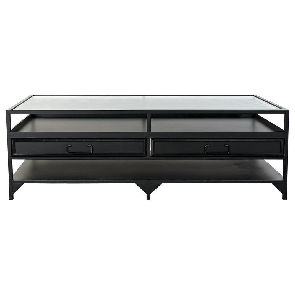 Sofabord Metal Krystal 120 X 60 X 40 Cm