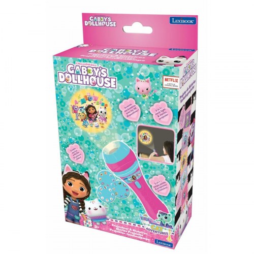 Lexibook lommelygte - Gabby’s Dollhouse motiv, pink