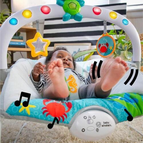 Baby Hængekøje Baby Einstein Ocean - Blå bouncer med lys og musik