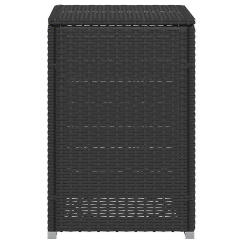 Gasflaskeskjuler 40x40x60 cm polyrattan sort (OUTLET B)