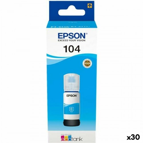 Epson 104 Cyan - original genopfyldningsblæk til EcoTank