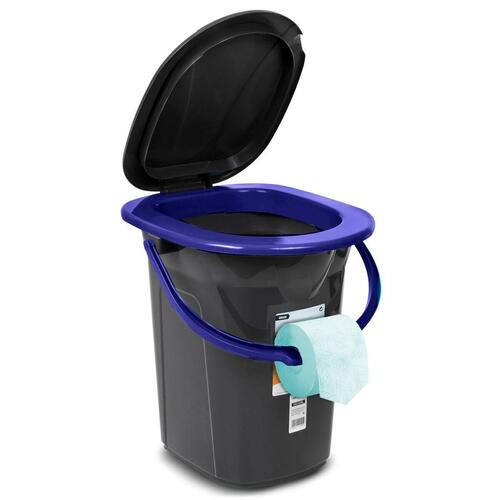 Greenblue Camping brusepose GB320BB - sort/blå, med låg