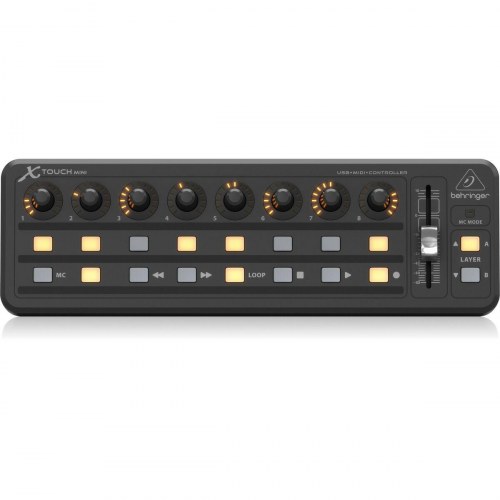 Behringer X-Touch Mini USB MIDI-controller - Sort