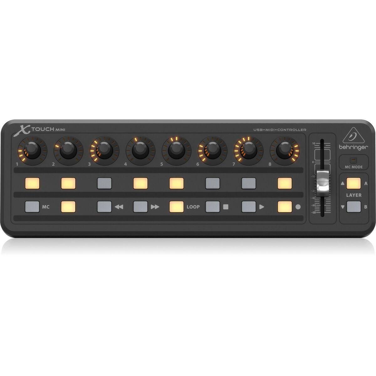 Behringer X-Touch Mini USB MIDI-controller - Sort