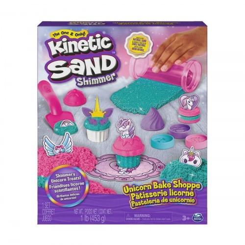 Spin Master Kinetic Sand Bake Shop - Enhjørning legesæt