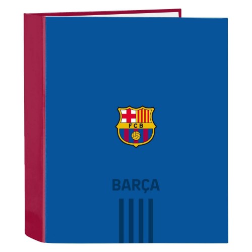 Ringbind F.C. Barcelona M657 - rødbrun/marineblå, A4 (27 × 33 × 6 cm)