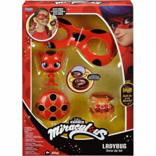 Bandai Miraculous Ladybug kostume til børn - rød LadyBug