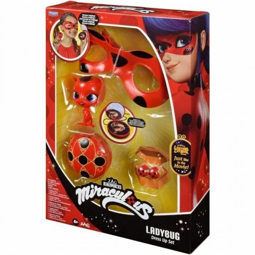 Bandai Miraculous Ladybug kostume til børn - rød LadyBug