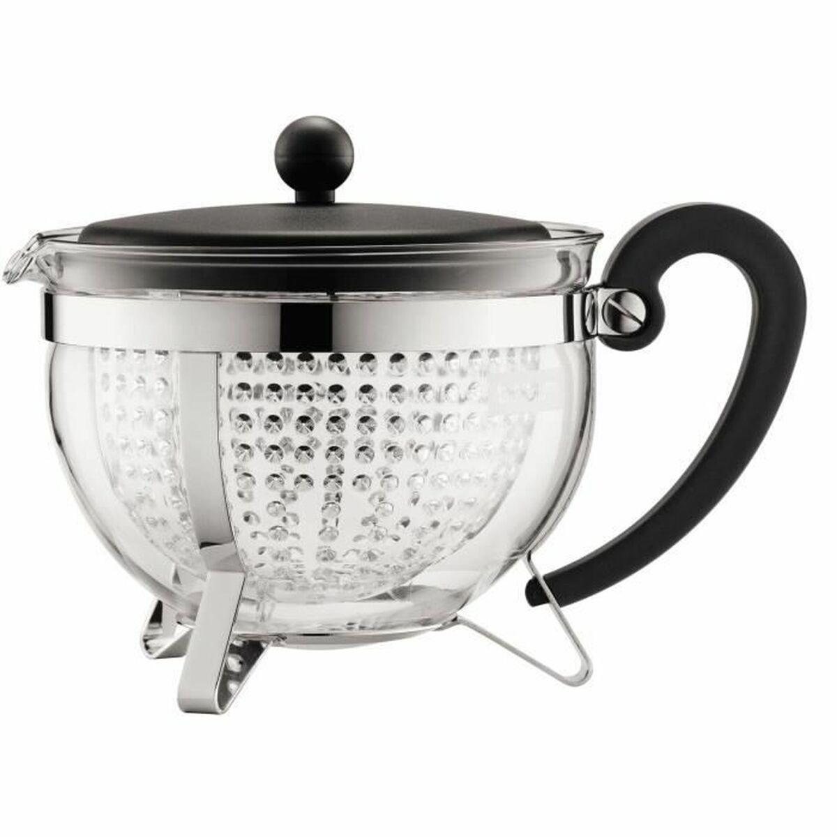 Bodum tekande - sort, 1,3 l, glas og plast