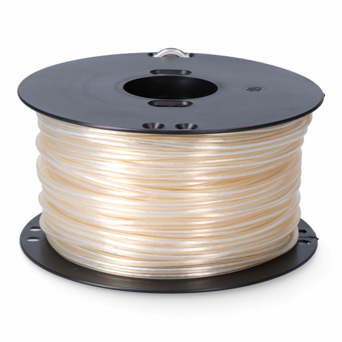 Snørebånd, ledning EDM 87941 Hvid PVC polypropylen 5 mm x 100 m