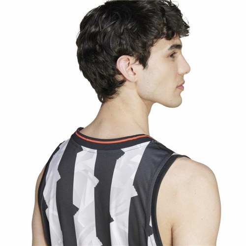 Adidas House of Tiro tanktop til mænd - hvid/sort (L)