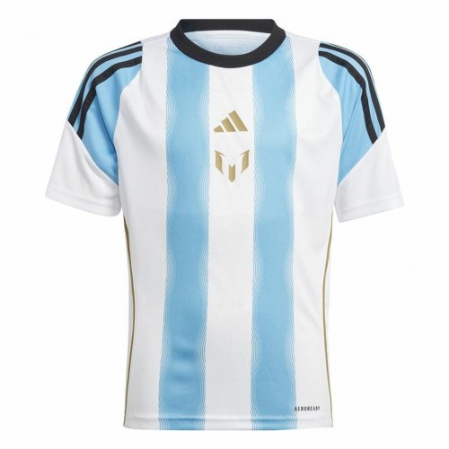 Adidas Messi træningstrøje til børn 9-10 år - blå/hvid