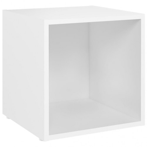TV-borde 2 stk. 37 x 35 x 37 cm - hvid