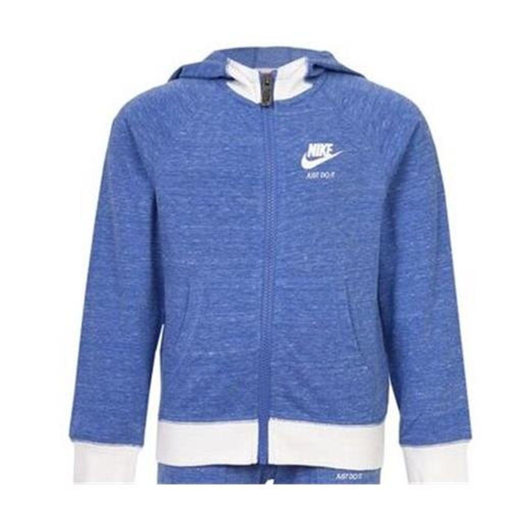 Sweatee Shirt Til Børn Nike 842 B9a Blå