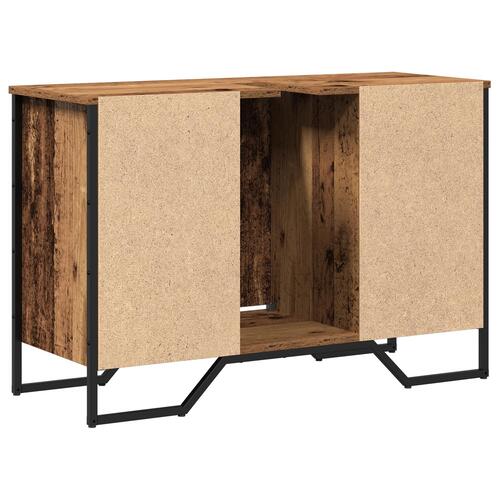 Badeværelse Vaskeskab Gammelt Træ 91x35x60 cm.