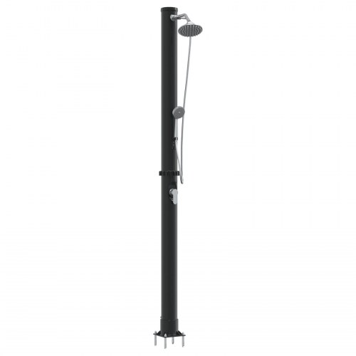 Udendørs Solbruser med Håndholdt Brusehoved 217 cm 20 L