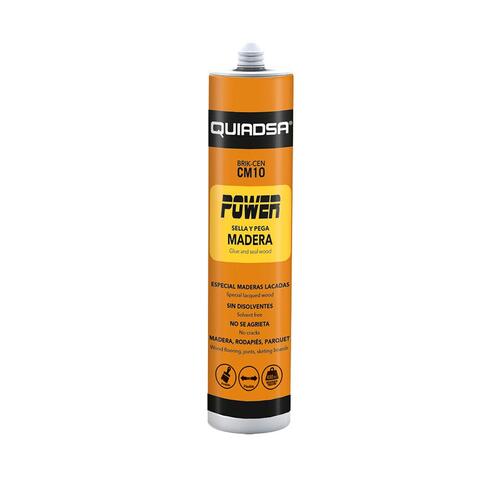 Quiadsa CM-10 forsegler/klæbemiddel til træ, hvid 300 ml