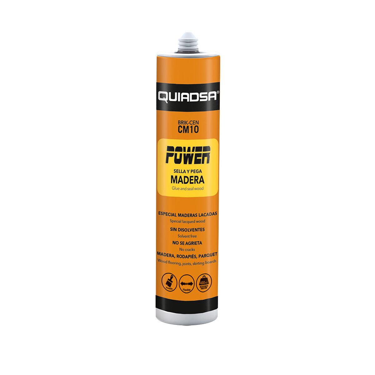 Quiadsa CM-10 forsegler/klæbemiddel til træ, hvid 300 ml