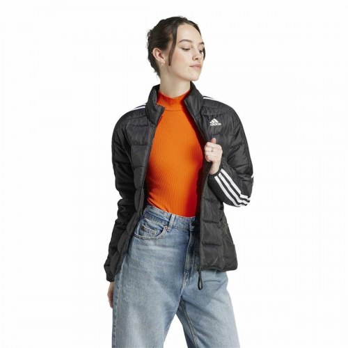 Adidas Essentials sportsjakke til damer - sort, str. L