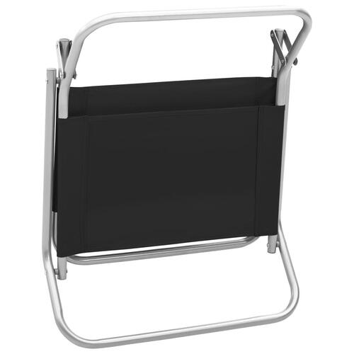Foldbare strandstole 2 stk. stof sort