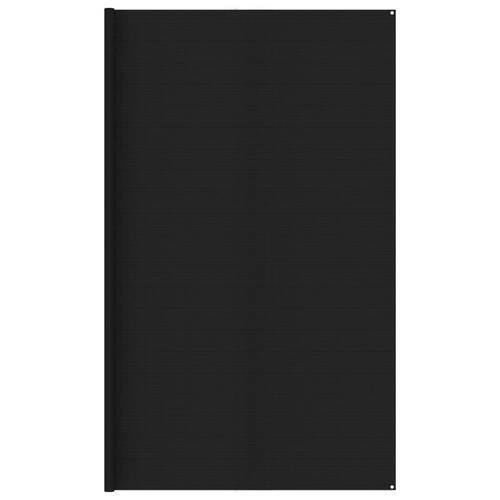 Telttæppe 400x500 cm sort