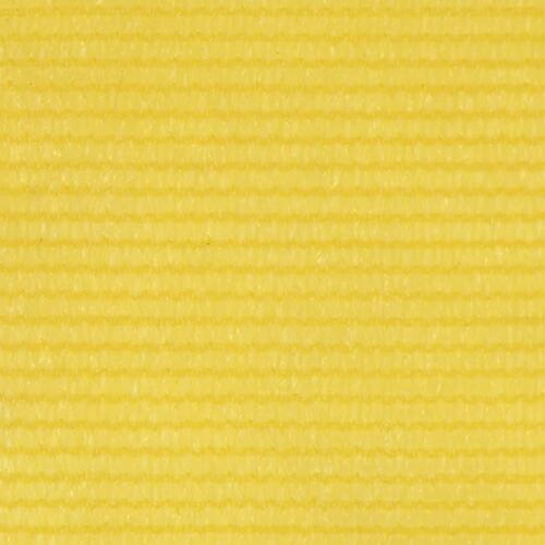 Altanafskærmning 75x600 cm HDPE gul