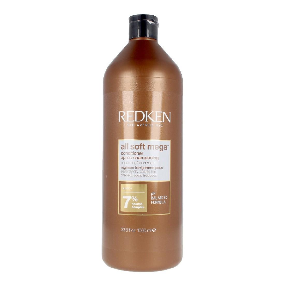 Nærende Hårbalsam All Soft Mega Redken (1L)